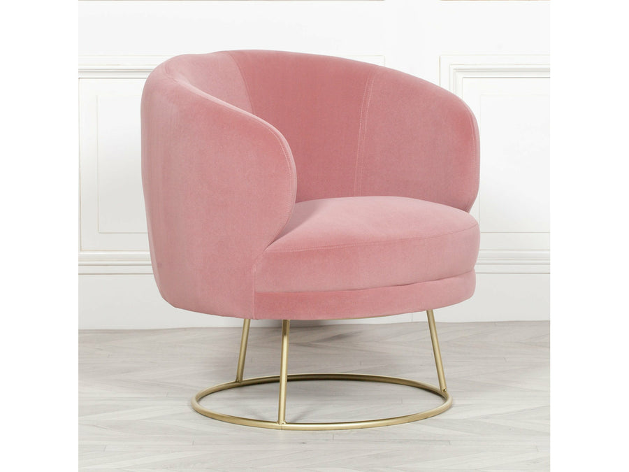 Deco Pink Armchair