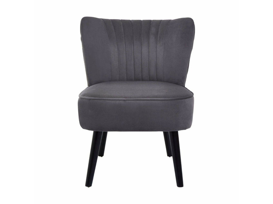 Richmond Grey Velvet Chair