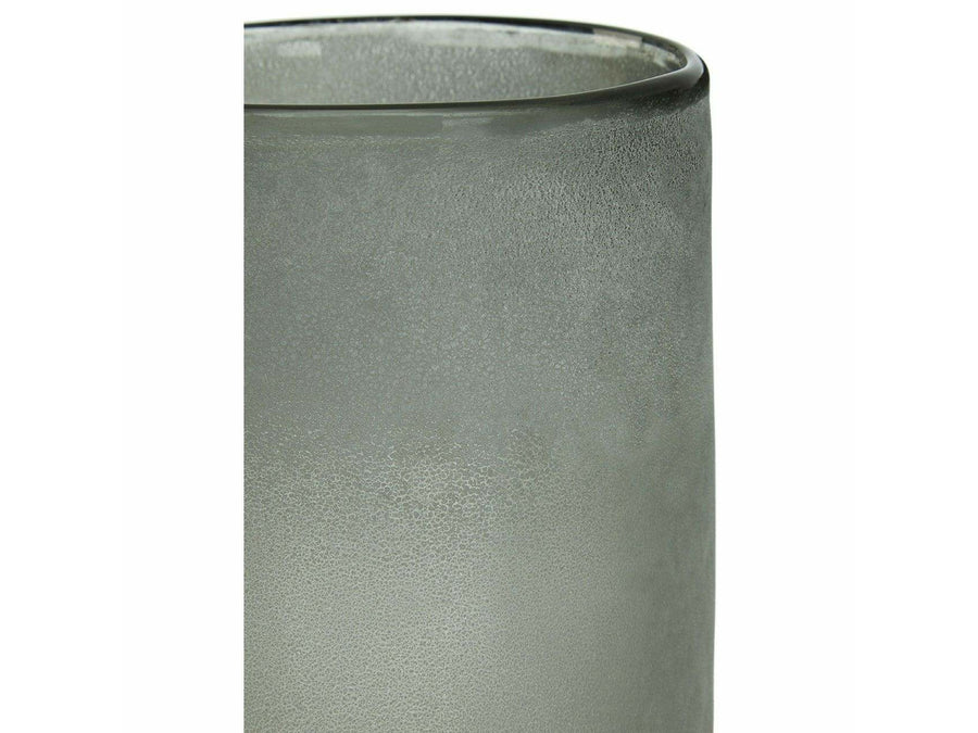 Azaylia Large Grey Metallic Vase