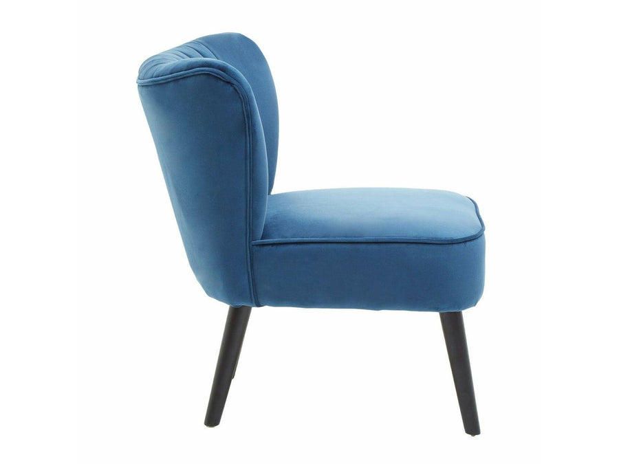 Richmond Blue Velvet Chair