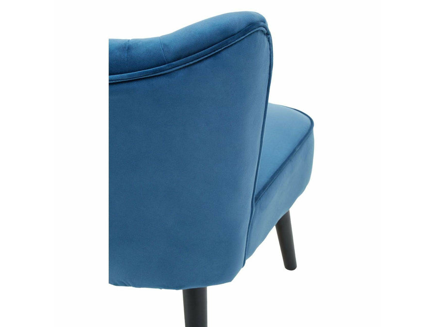 Richmond Blue Velvet Chair