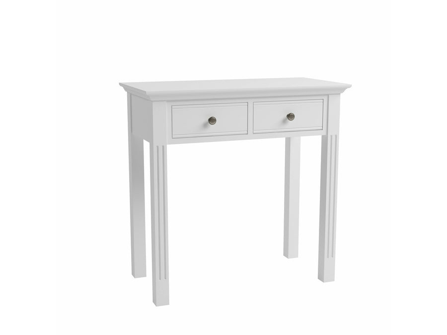 Kensington White Painted 2 Drawer Dressing Table
