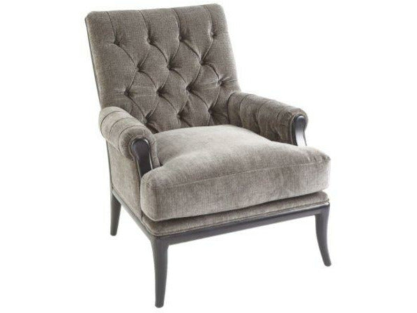 Amblar Chair in Mouse Chenille by RV Astley - Marble Cove