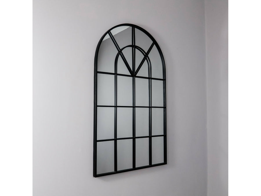 Black Arched Rome Mirror