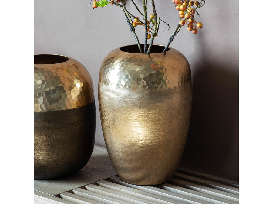 Athena Vase Light Gold