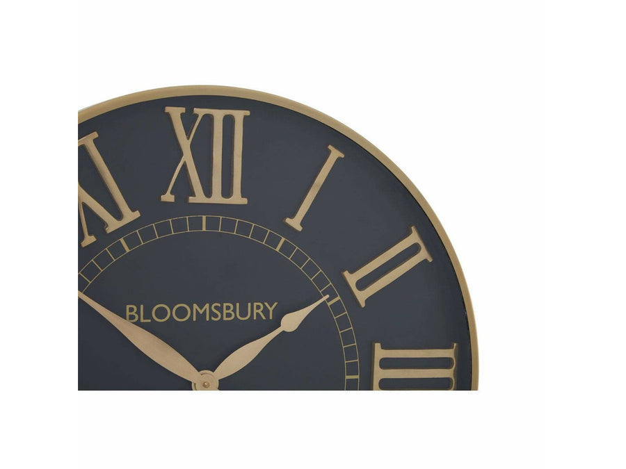 Bloomsbury Small Classic Black Wall Clock