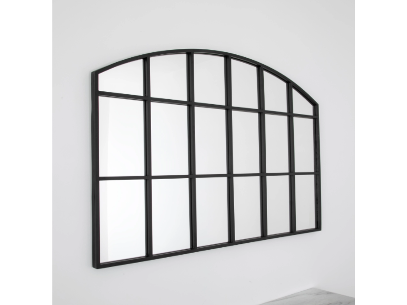 Black Arch Mirror by Native Home & Lifestyle