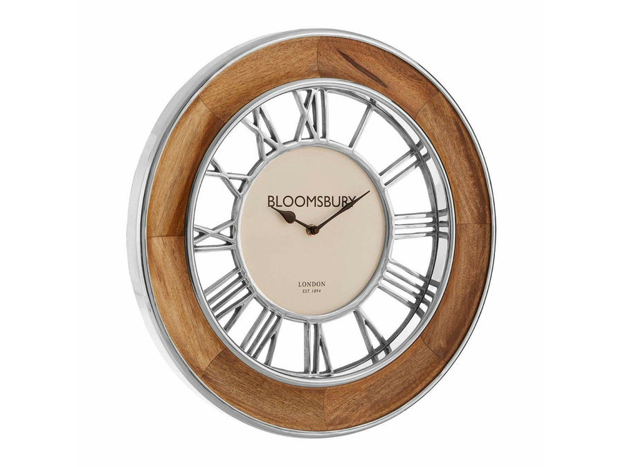 Bloomsbury Wooden Wall Clock