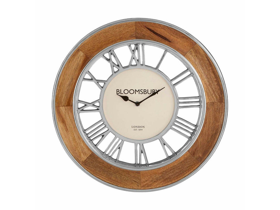 Bloomsbury Wooden Wall Clock