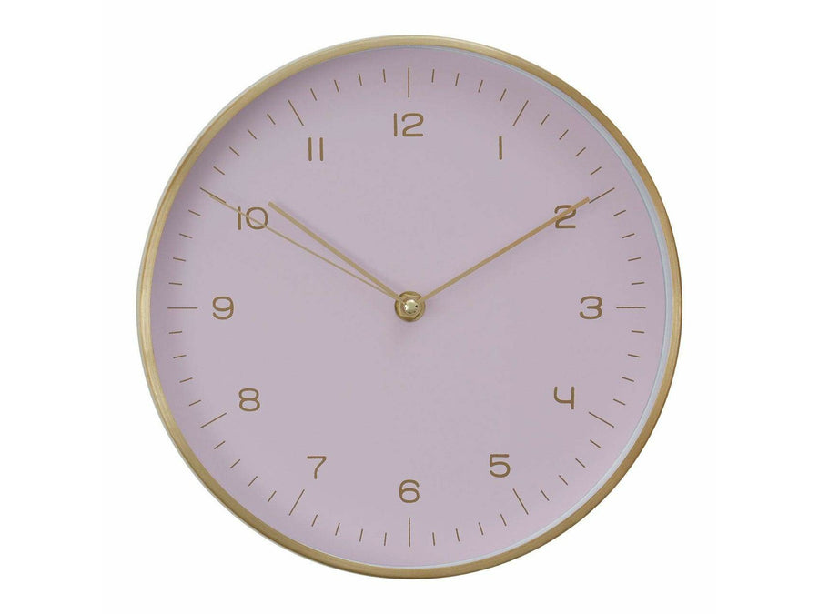 Mello Gold/Pink Wall Clock
