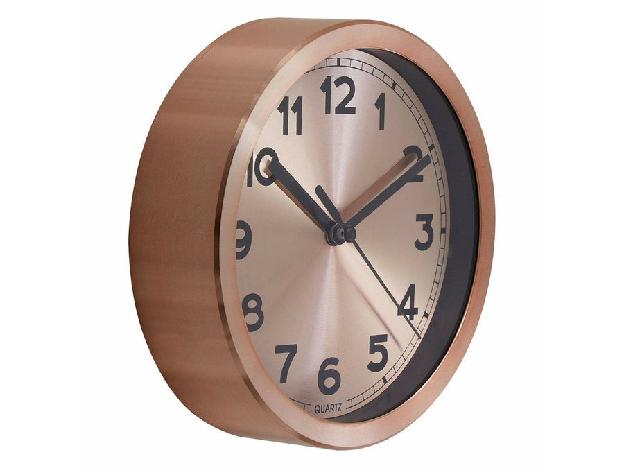 Mello Copper/Black Wall Clock